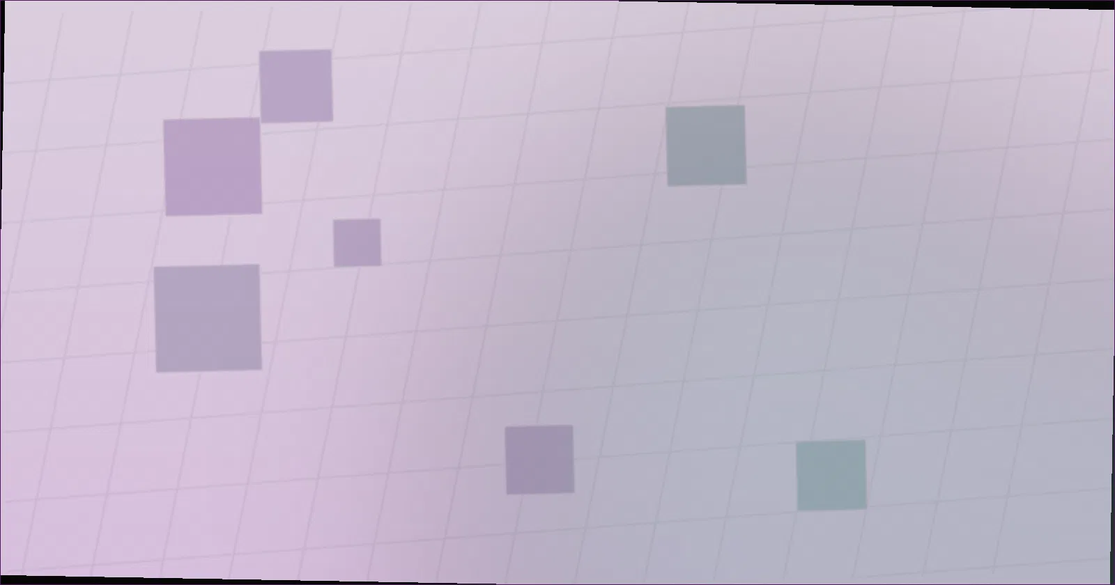 A cluster of rescued virtual animals waiting to be rehomed shown on a grid
